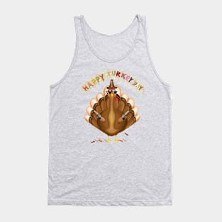 Thanksgiving Day Turkey Day #2 Tank Top